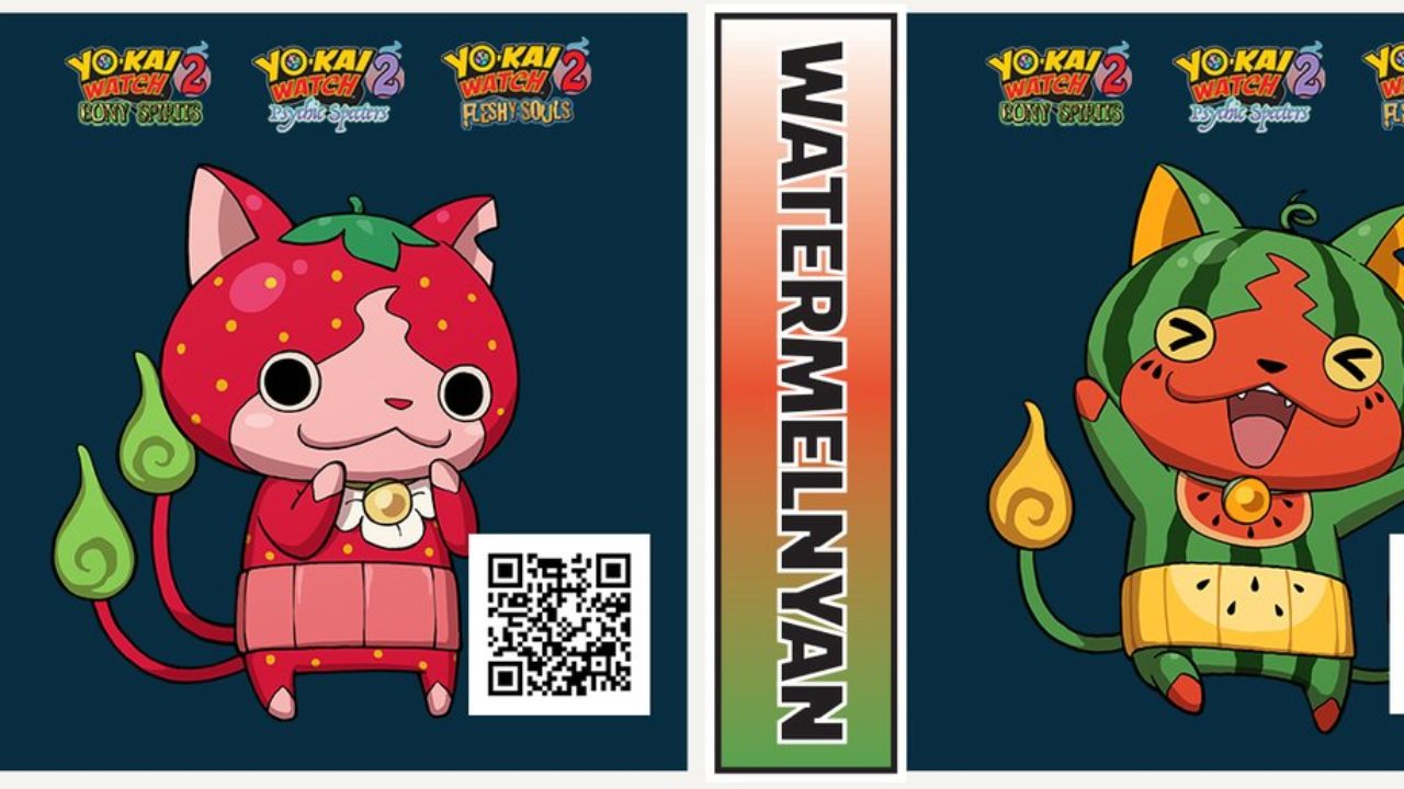 Here's Some YO-KAI WATCH 2 Fruitnyan QR Codes – NintendoSoup